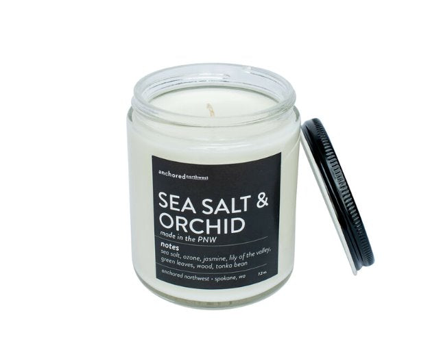 Bougie de soja coulée à la main - Collection Classique en Verre