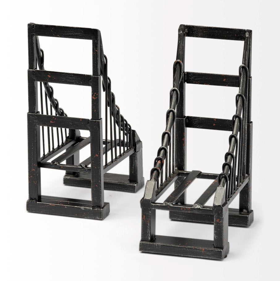 Serre-livres Pont suspendu