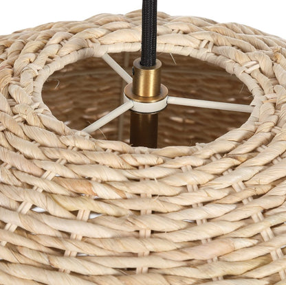 Pendentif dôme en jonc de mer