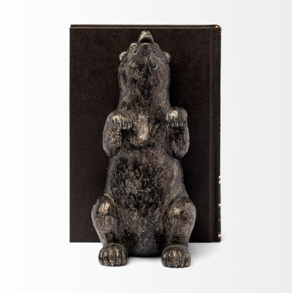Serre-livres Ours Grizzly Détective