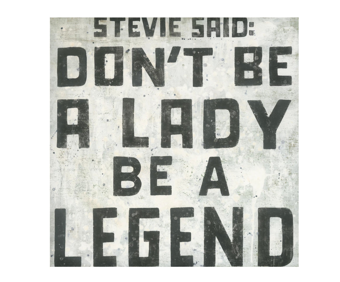 Estampe de Stevie Said