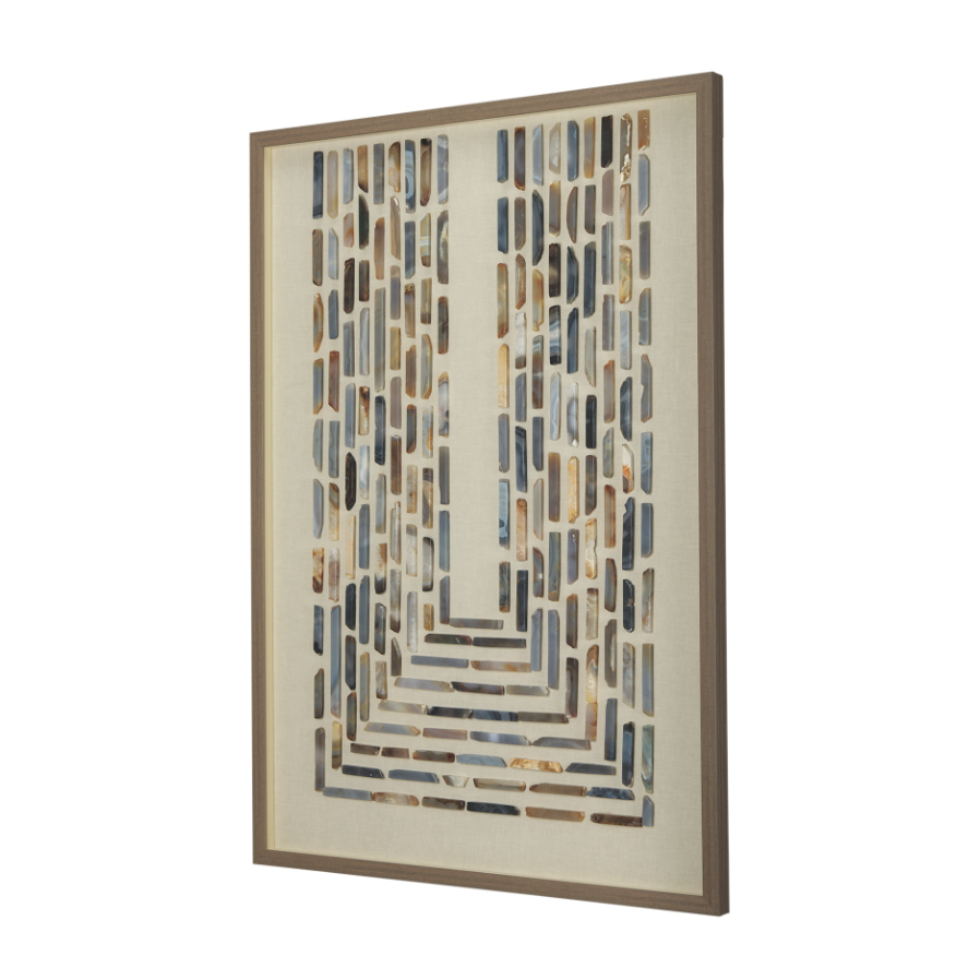 Tableau encadré « Sentiers de pierre »