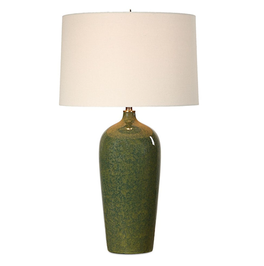 Lampe de table vert émeraude