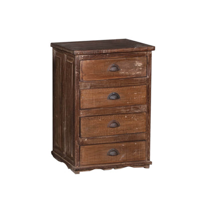 Commode en teck avec tiroirs