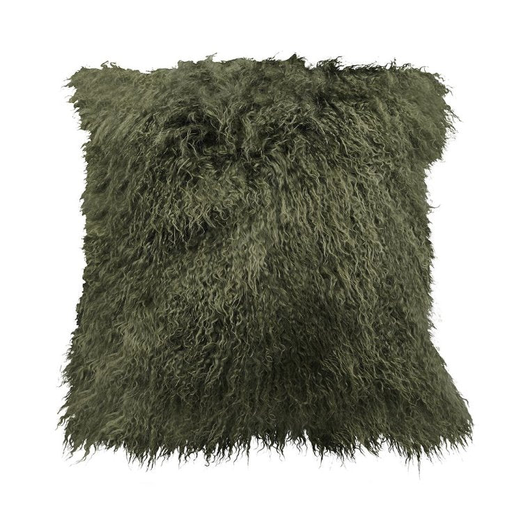 Coussin agneau tibétain 20x20