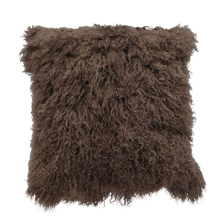 Coussin agneau tibétain 20x20