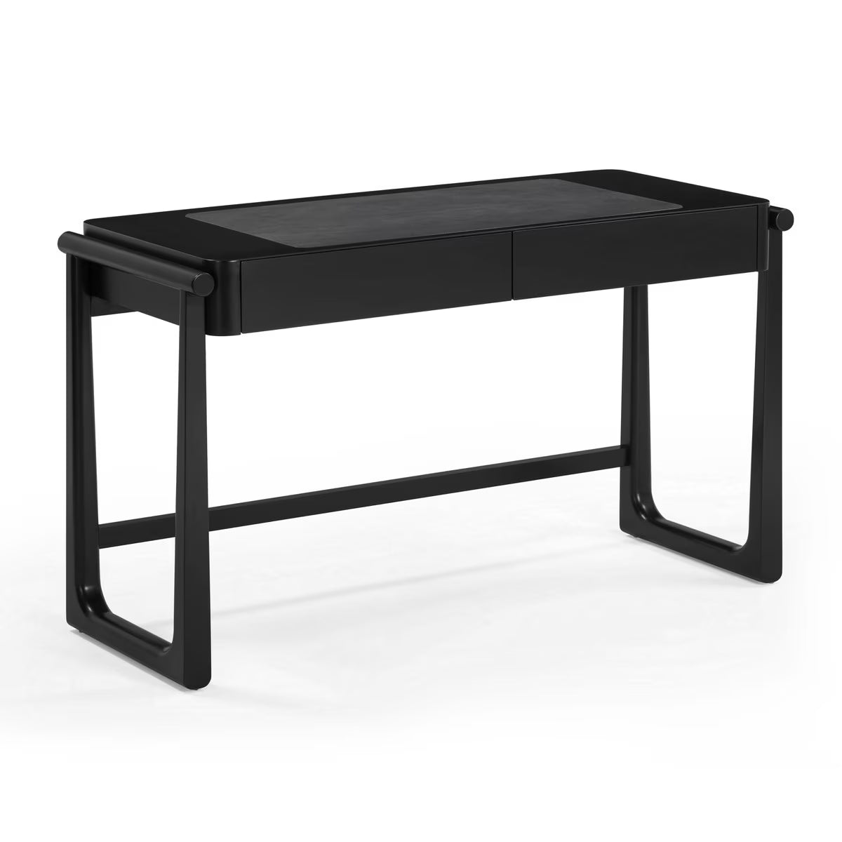 Bureau à tiroirs noir Alfa