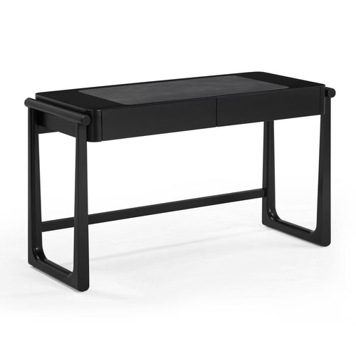 Bureau à tiroirs noir Alfa