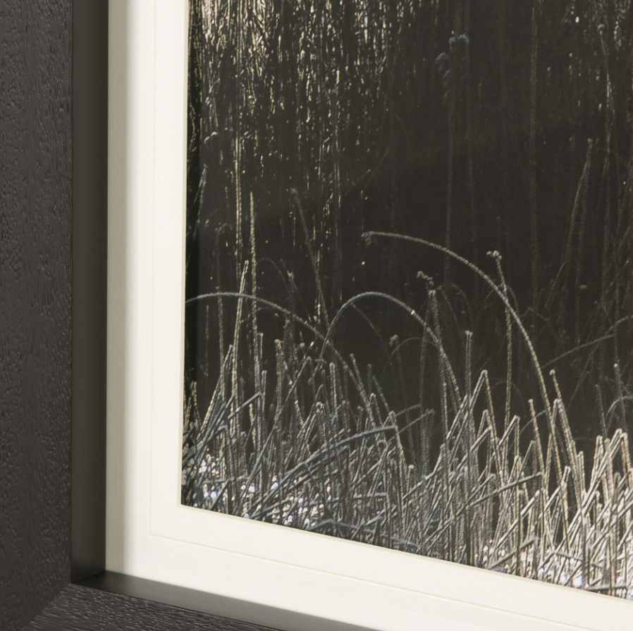 Estampe encadrée « Symétrie tranquille »