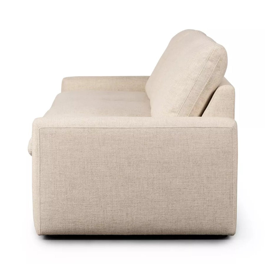 Canapé d'angle 3 pièces Tillery avec fauteuil inclinable électrique