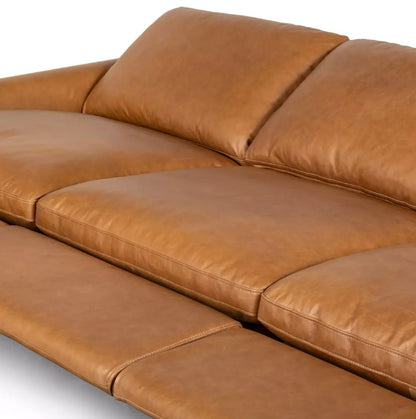 Canapé d'angle 3 pièces Tillery avec fauteuil inclinable électrique