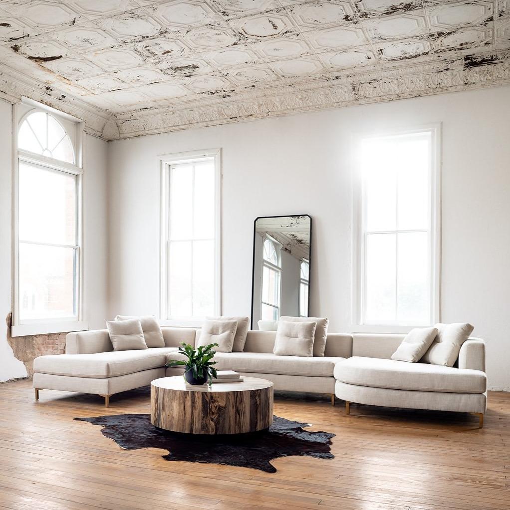 Table basse ronde Hudson