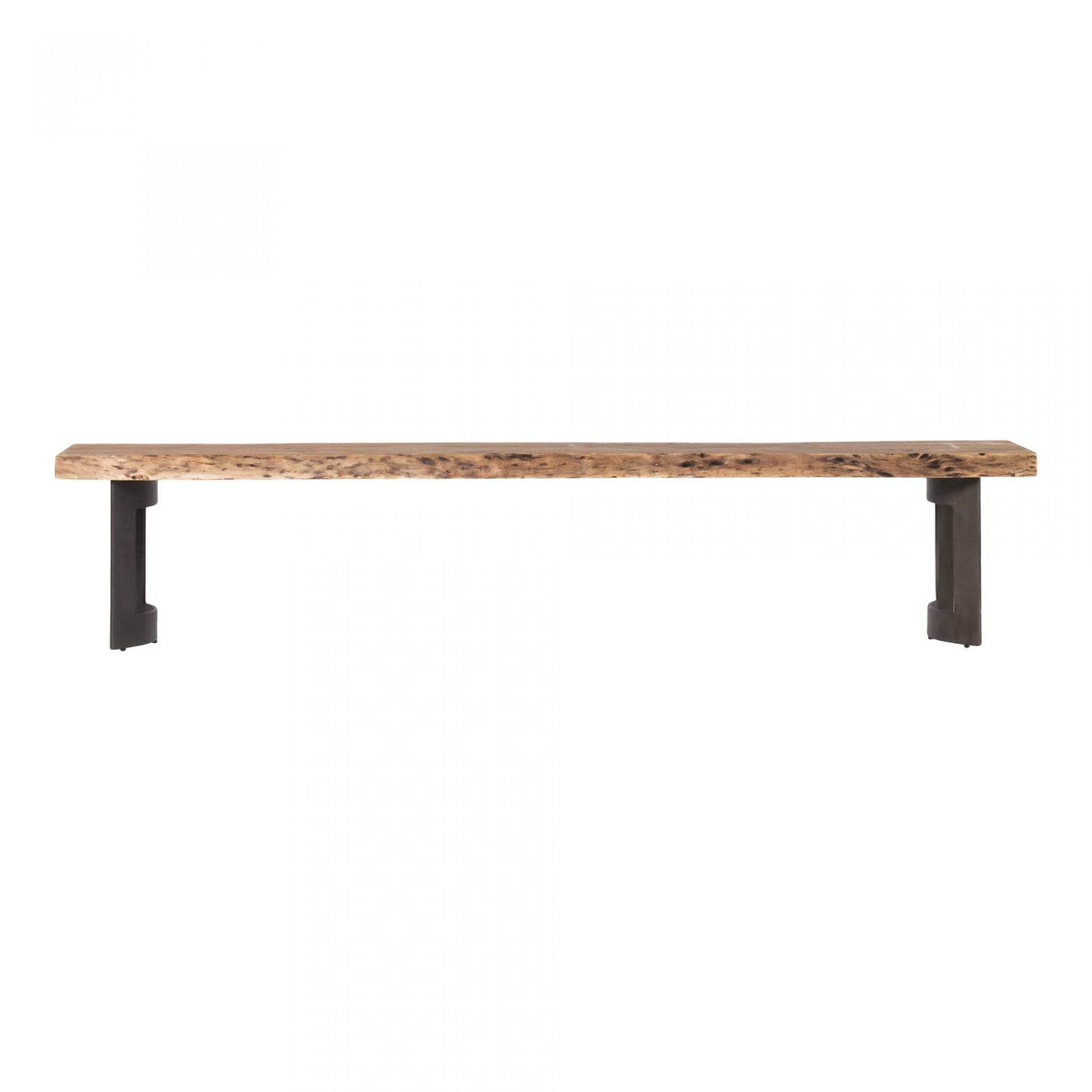 Banc de salle à manger courbé