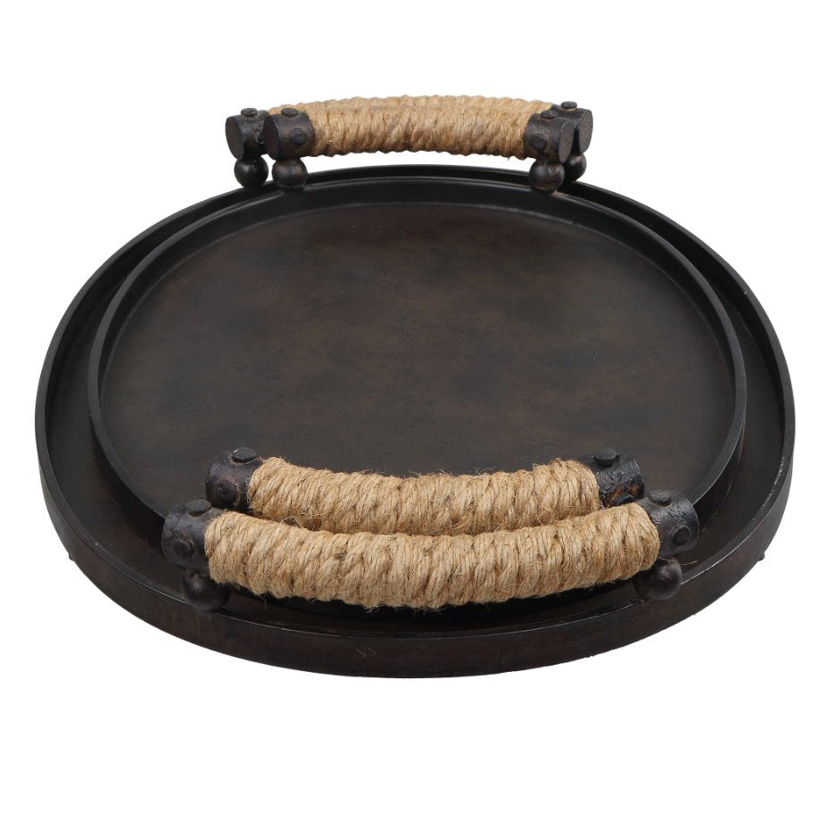 Plateaux Viggo, lot de deux