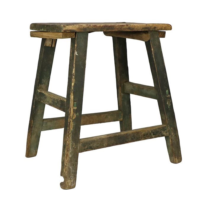 Tabouret de village vintage