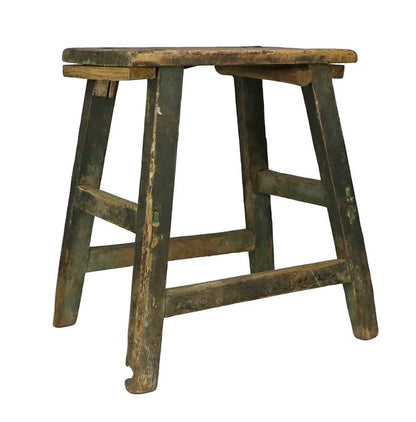 Tabouret de village vintage