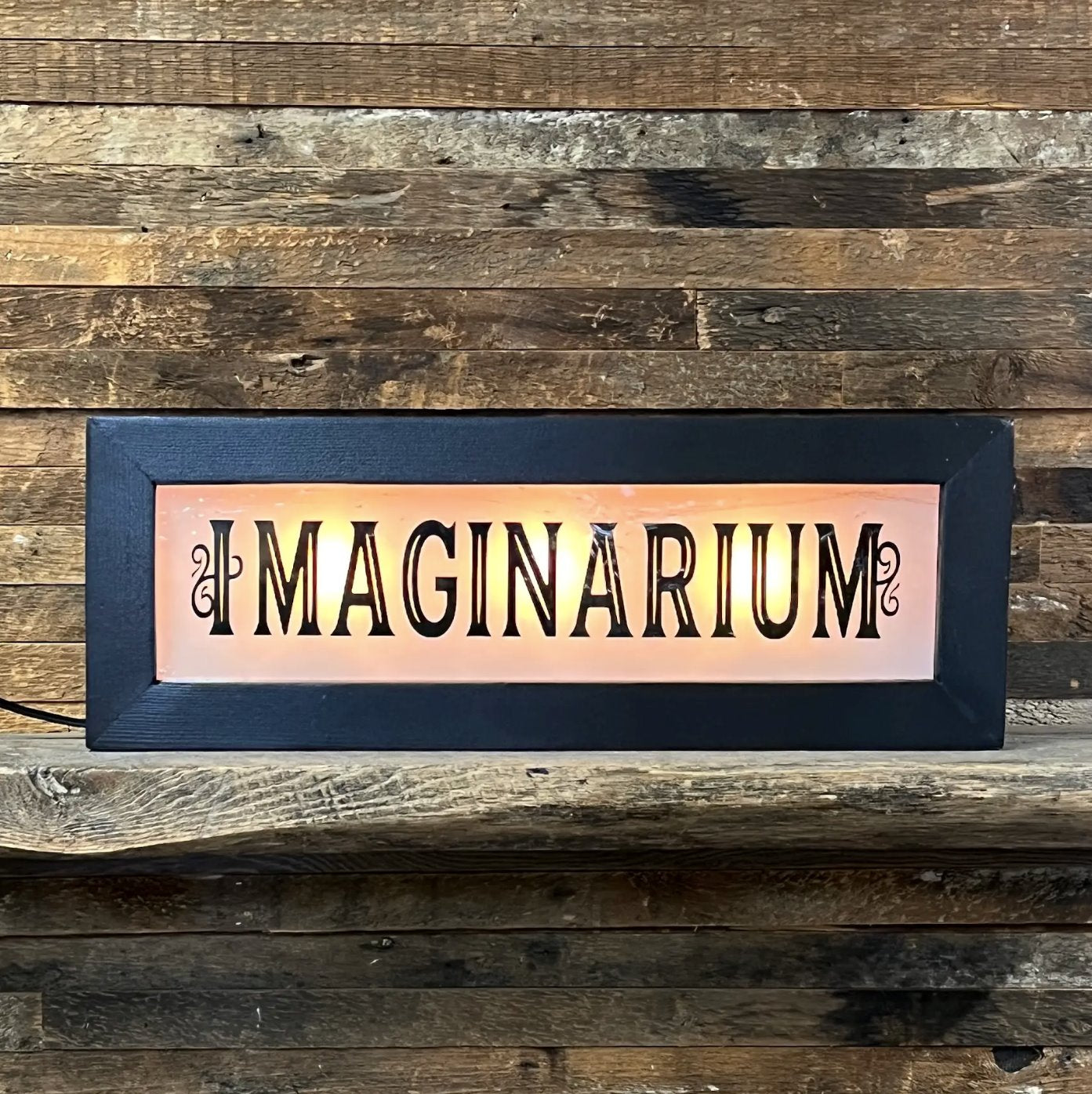 Panneaux lumineux de style vintage