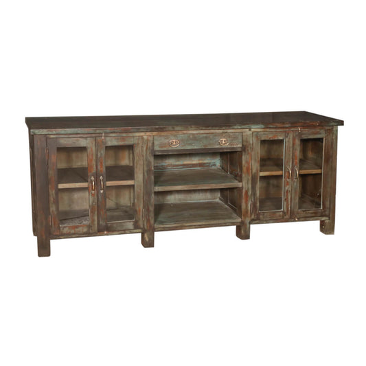 Meuble multimédia artisanal