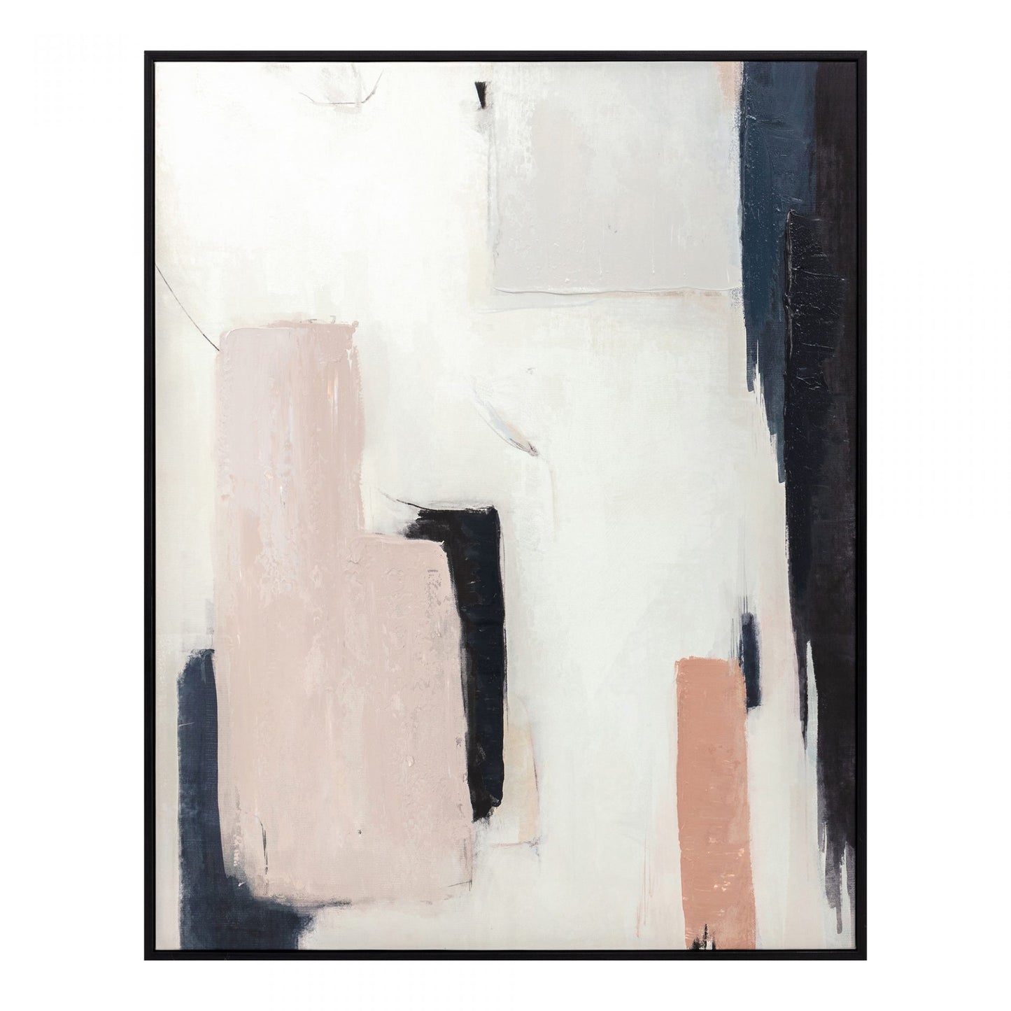 Art mural abstrait relaxant