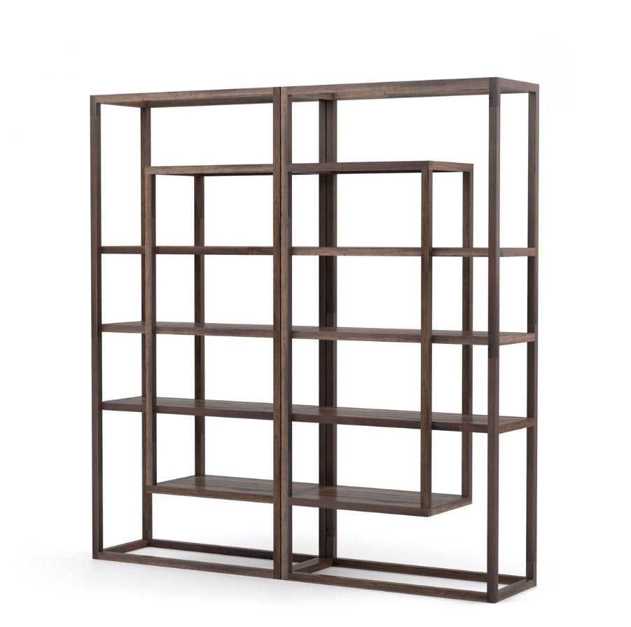 Bibliothèque double Waylon