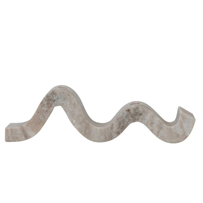 Porte-bougie conique Marble Wave