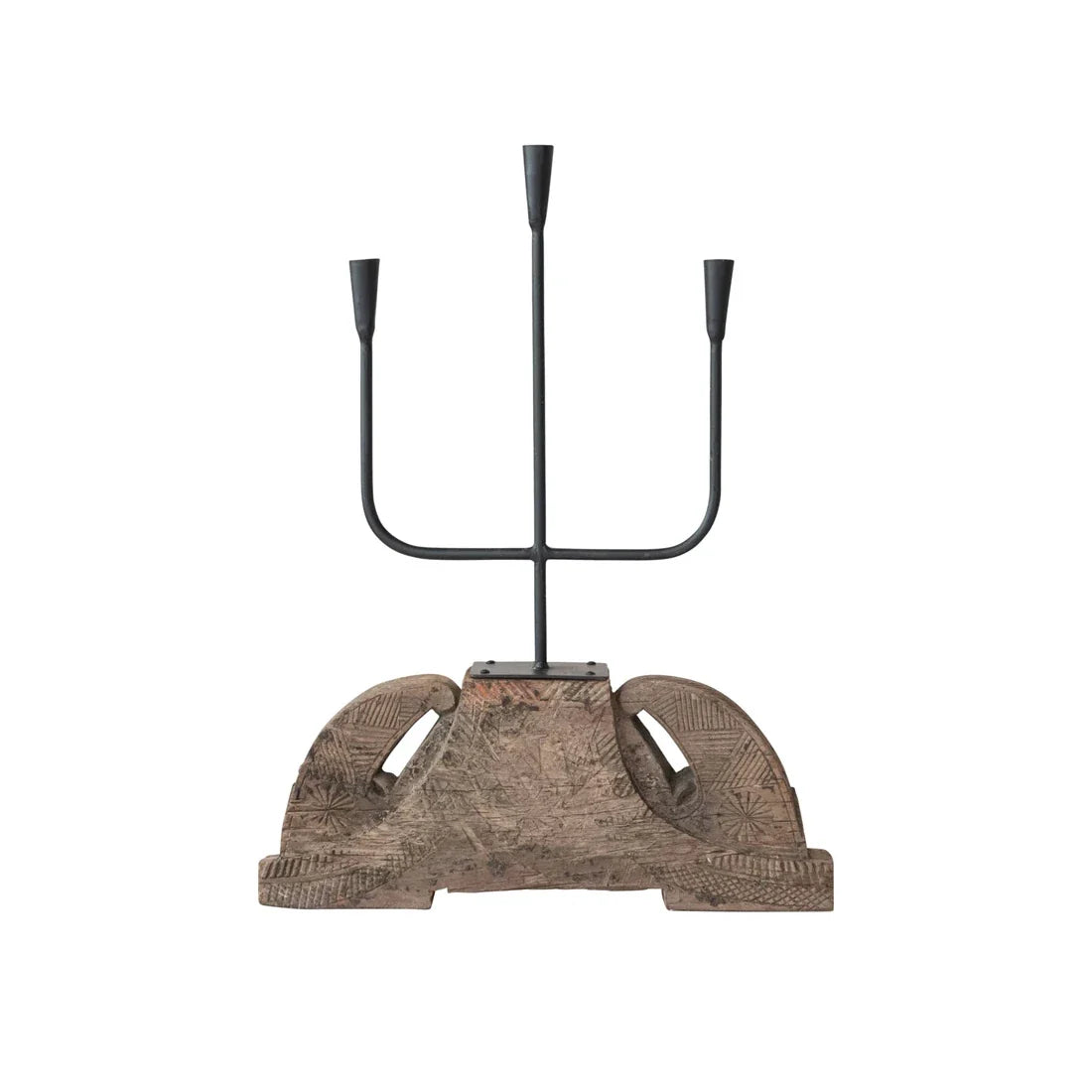 candélabre en fonte