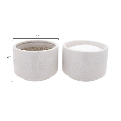 Pots à sel et à poivre en grès