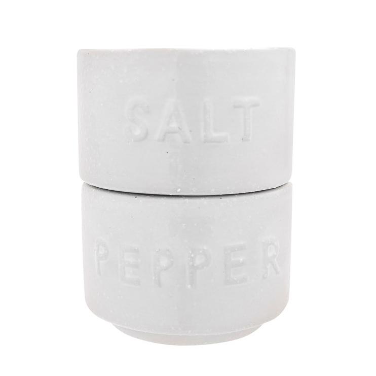 Pots à sel et à poivre en grès