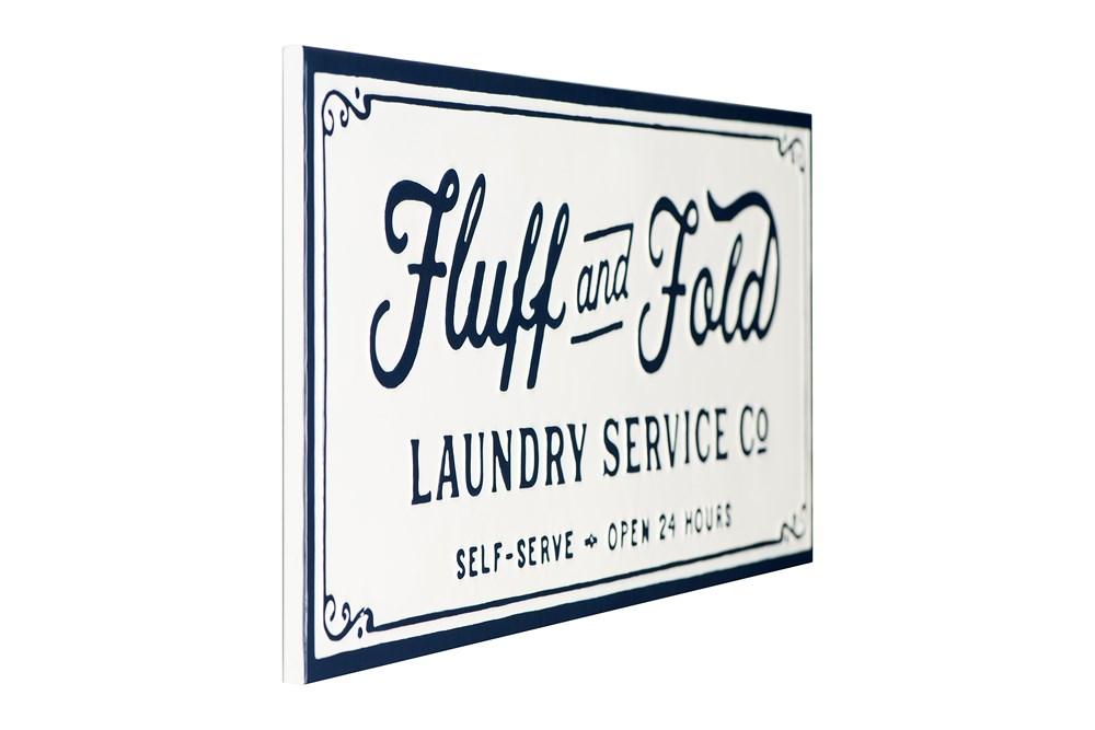 Panneau mural de buanderie