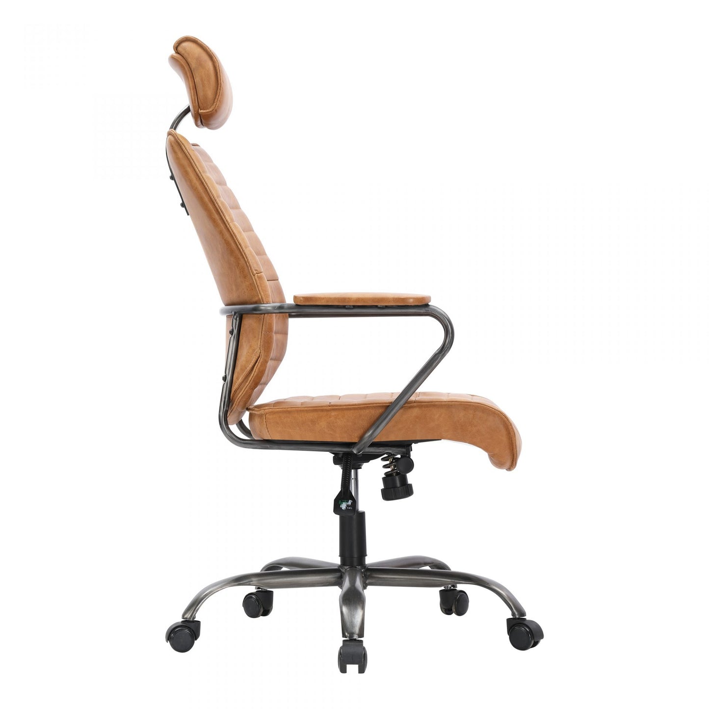 Fauteuil de bureau pivotant en cuir de direction