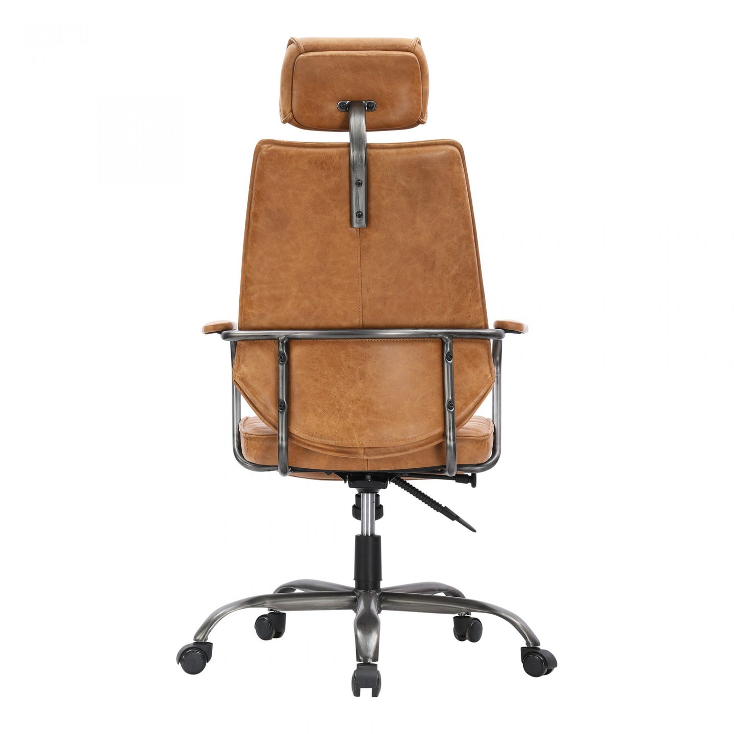 Fauteuil de bureau pivotant en cuir de direction
