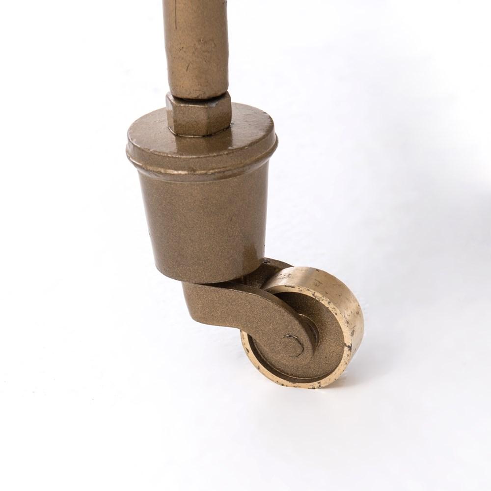 Chariot de bar en marbre Felix