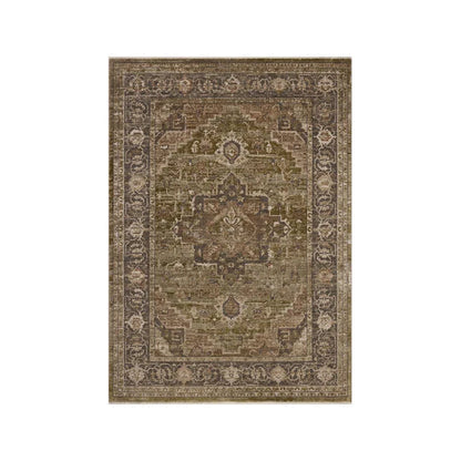 Tapis Haywood couleur mousse/anthracite