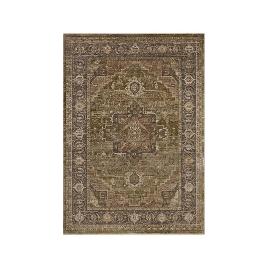 Tapis Haywood couleur mousse/anthracite
