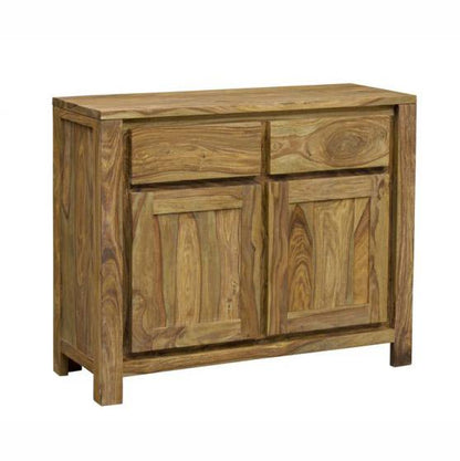 Buffet en bois urbain