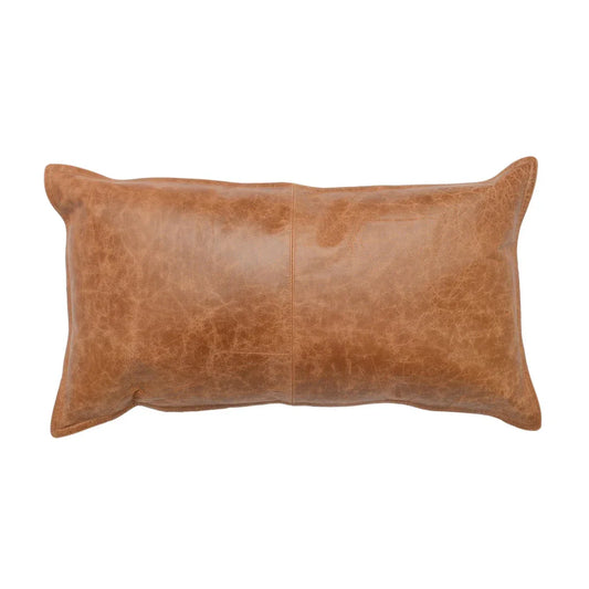 Oreiller en cuir Dumont