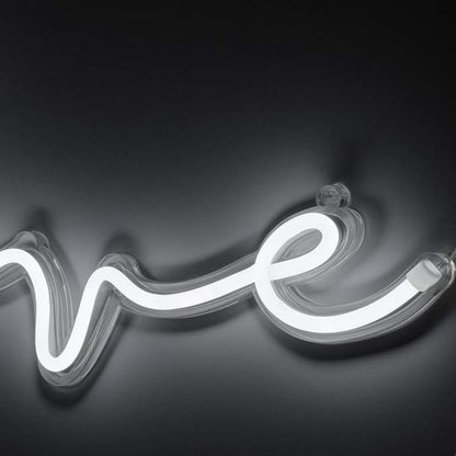 Applique murale néon LED « Love »