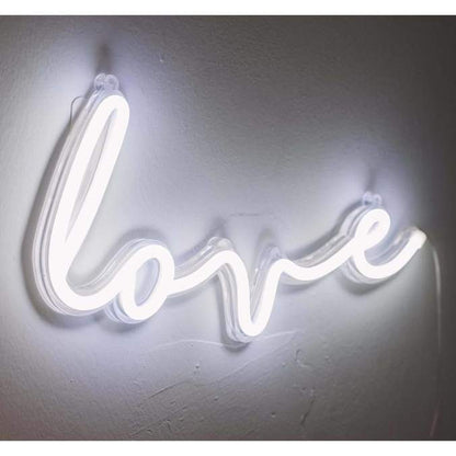 Applique murale néon LED « Love »