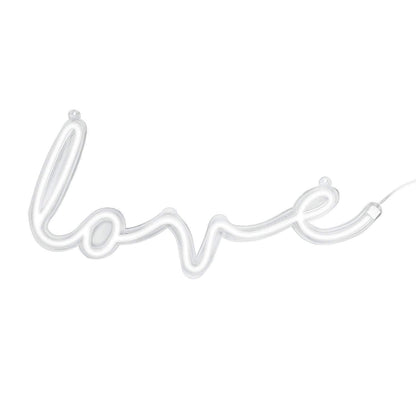 Applique murale néon LED « Love »