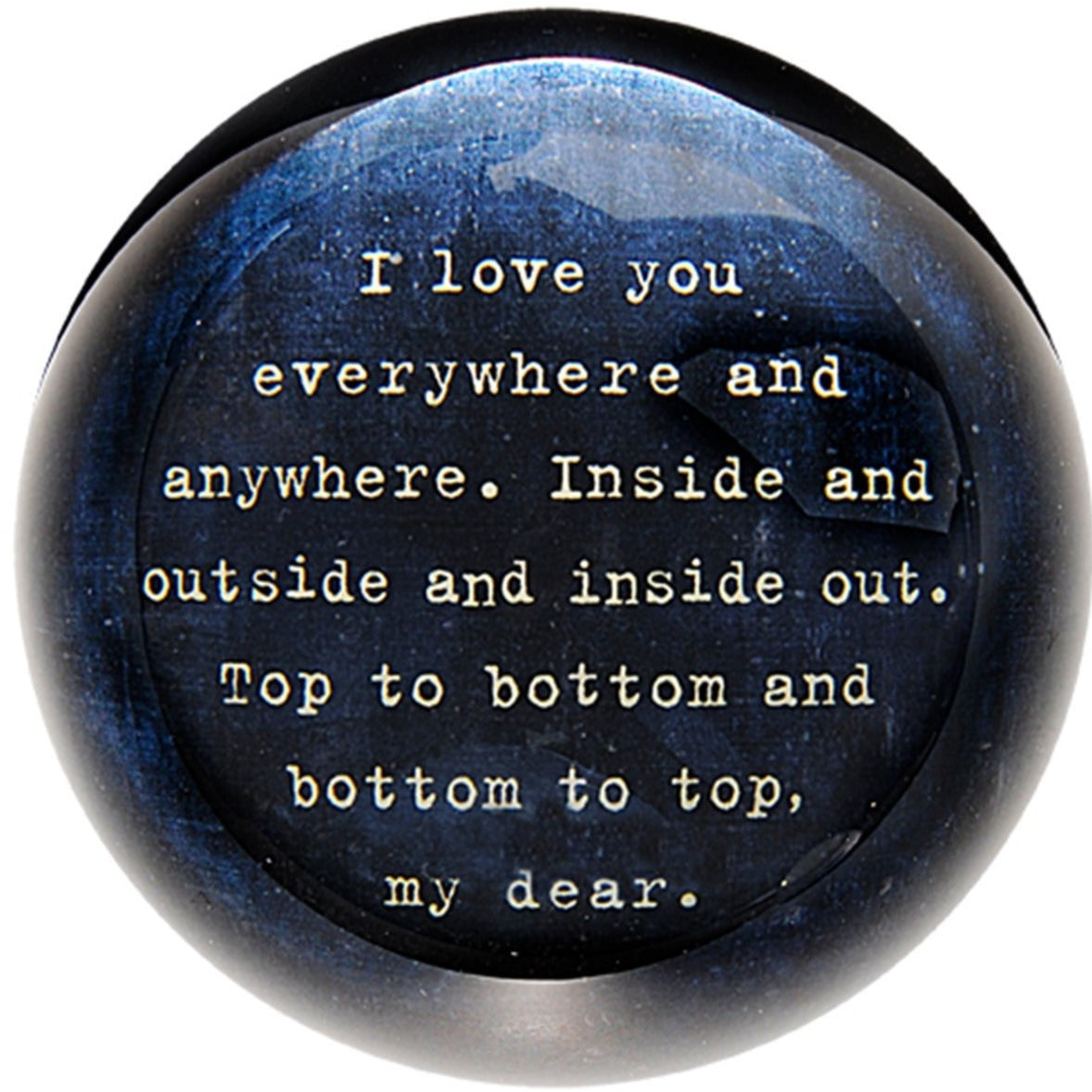 Presse-papier « Je t'aime »