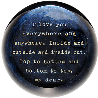 Presse-papier « Je t'aime »