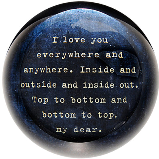 Presse-papier « Je t'aime »