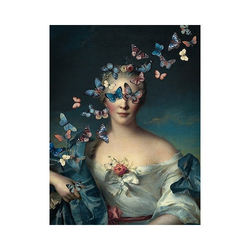 Art mural Mademoiselle Butterfly II