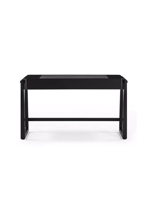 Bureau à tiroirs noir Alfa