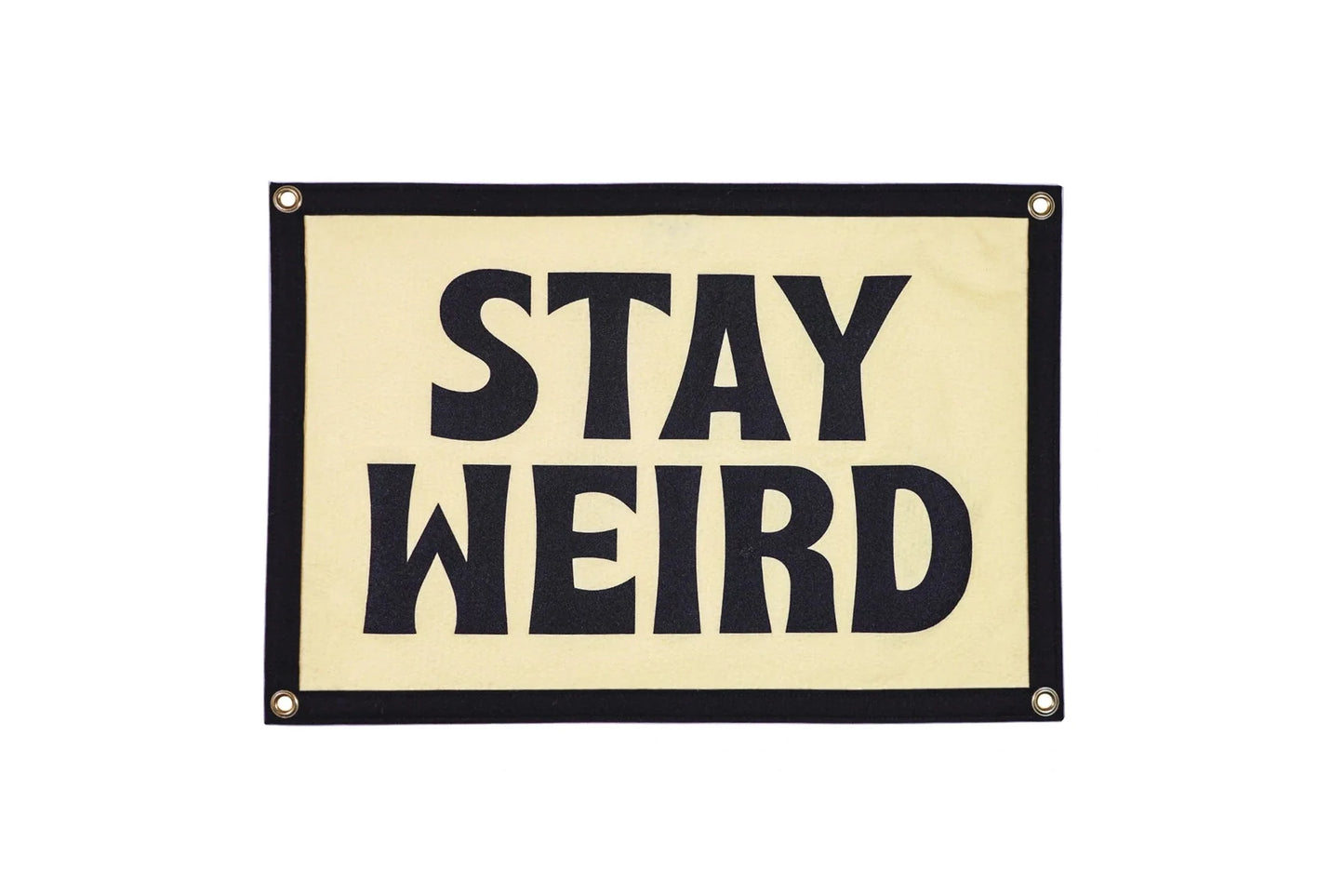 Drapeau du camp Stay Weird