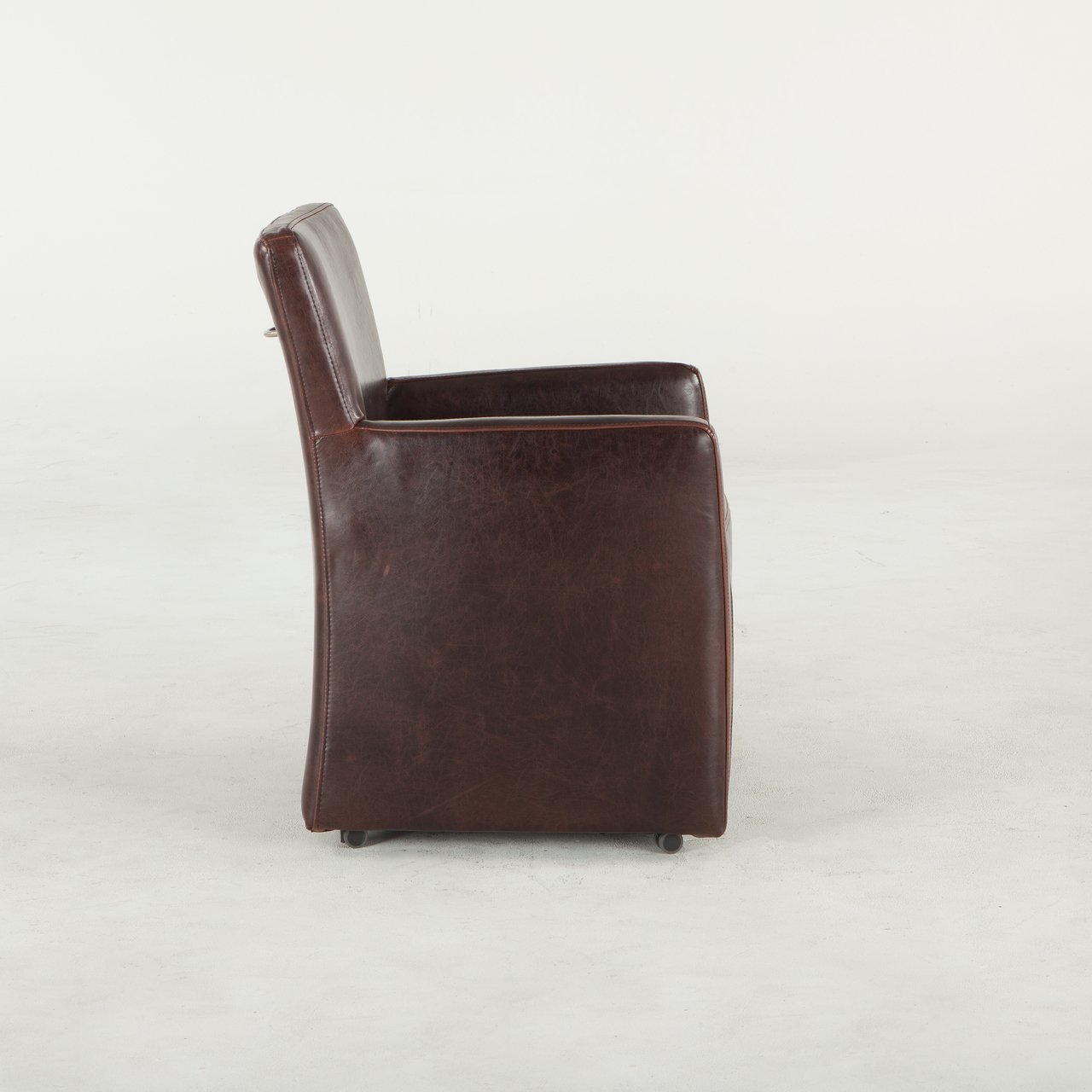 Fauteuil de salle à manger en cuir Peabody