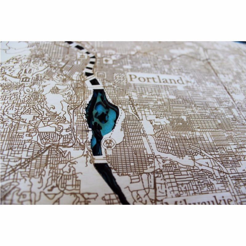 Carte de Portland Wood