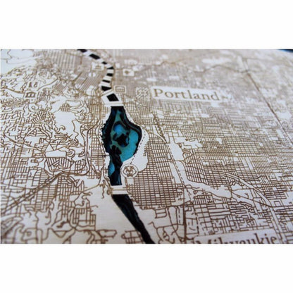 Carte de Portland Wood