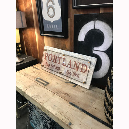 Panneau de carte de la ville en plexiglas