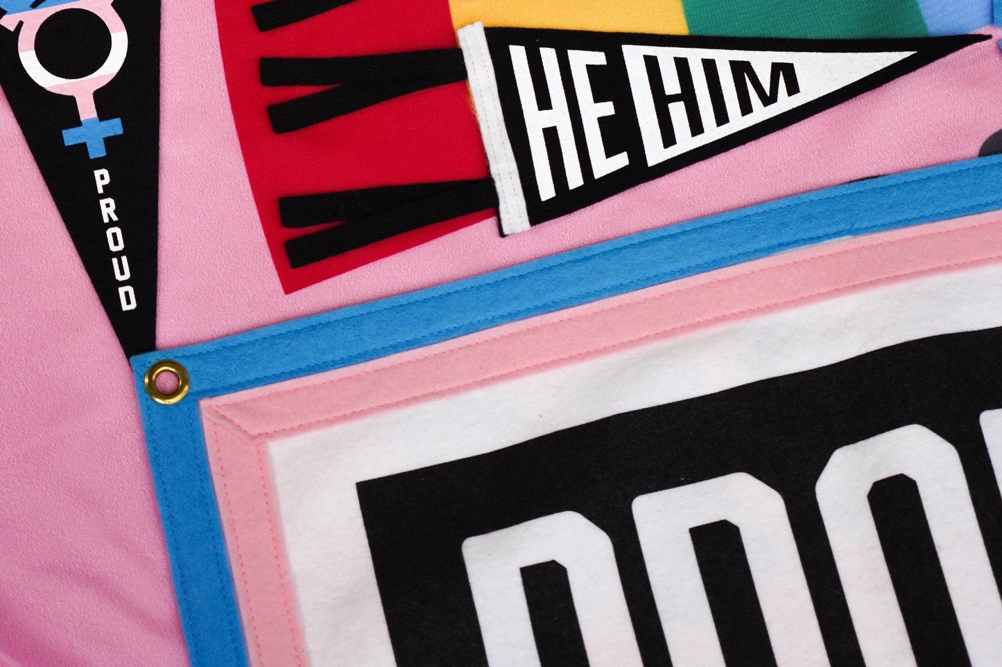 Drapeau de camp Trans Proud